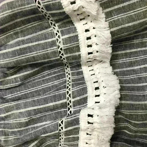 1. State Blue Crush Ocean Slate off Shoulder Dress - Picture 8 of 8